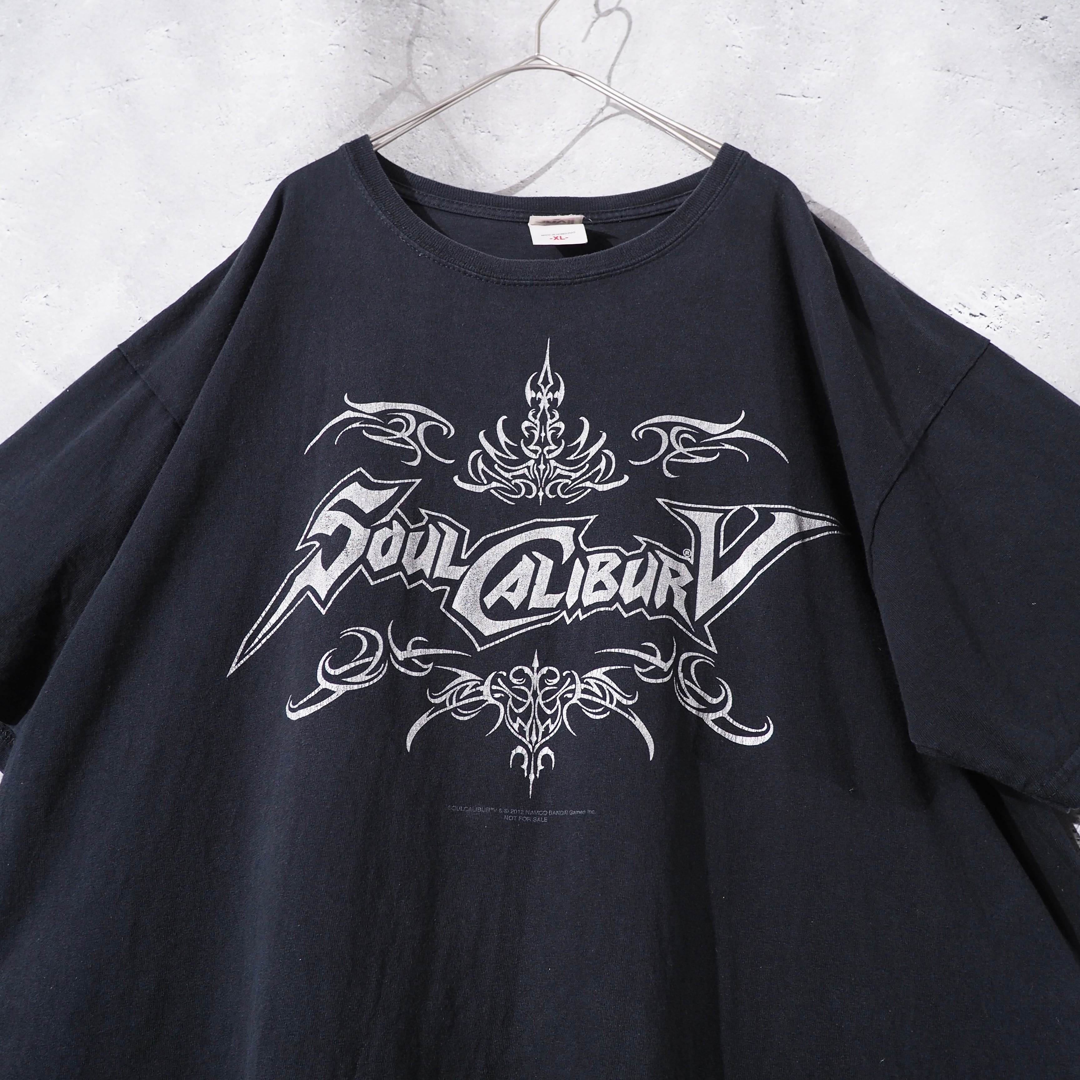 " SOULCALIBUR V - ソウルキャリバーファイブ " Promotion Over silhouette SS Tee
