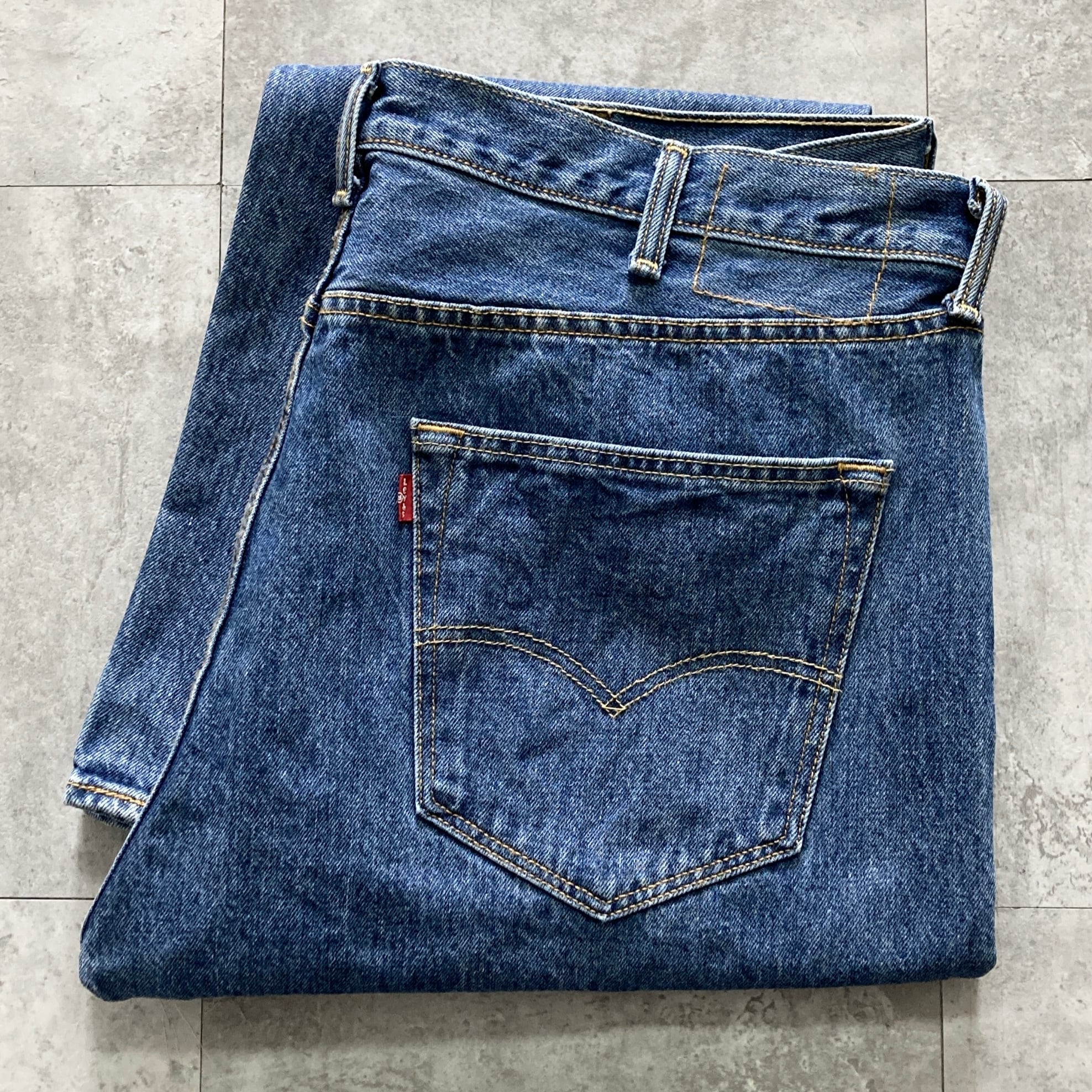 W40 L32】Levis 501 リーバイス ボタンフライ ビッグサイズ 縦落ち