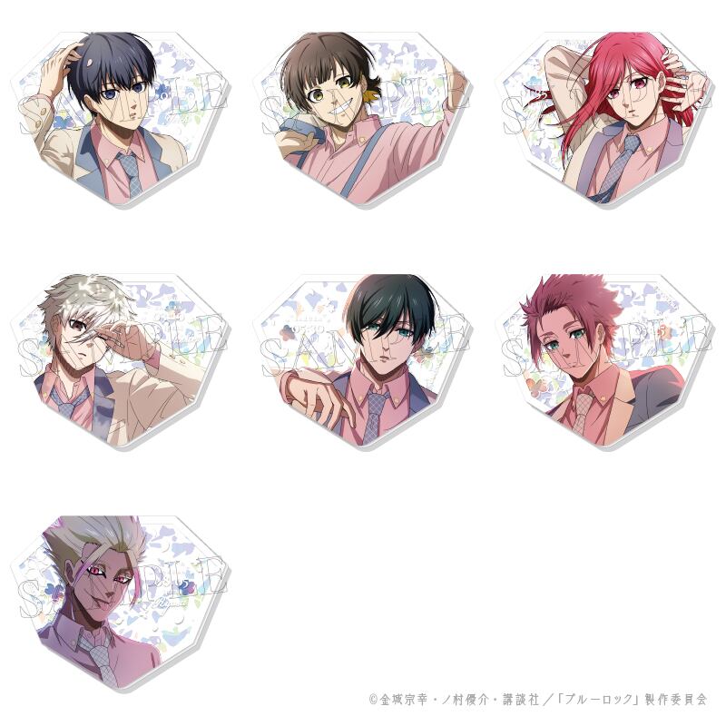 ブルーロック SAKURA ぴくりあプレート hologram 5.糸師 凛