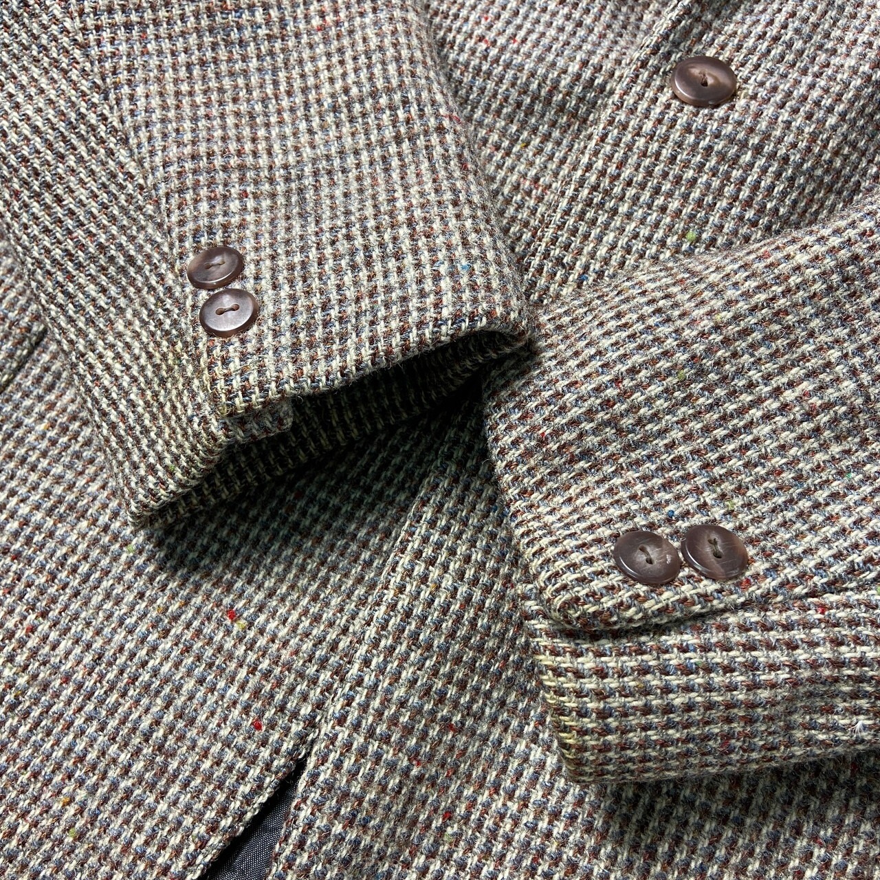 HARRIS TWEED ハリスツイード ウールテーラードジャケット メンズ2XL 