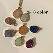 8カラー ドゥルージー ゴールドネックレス