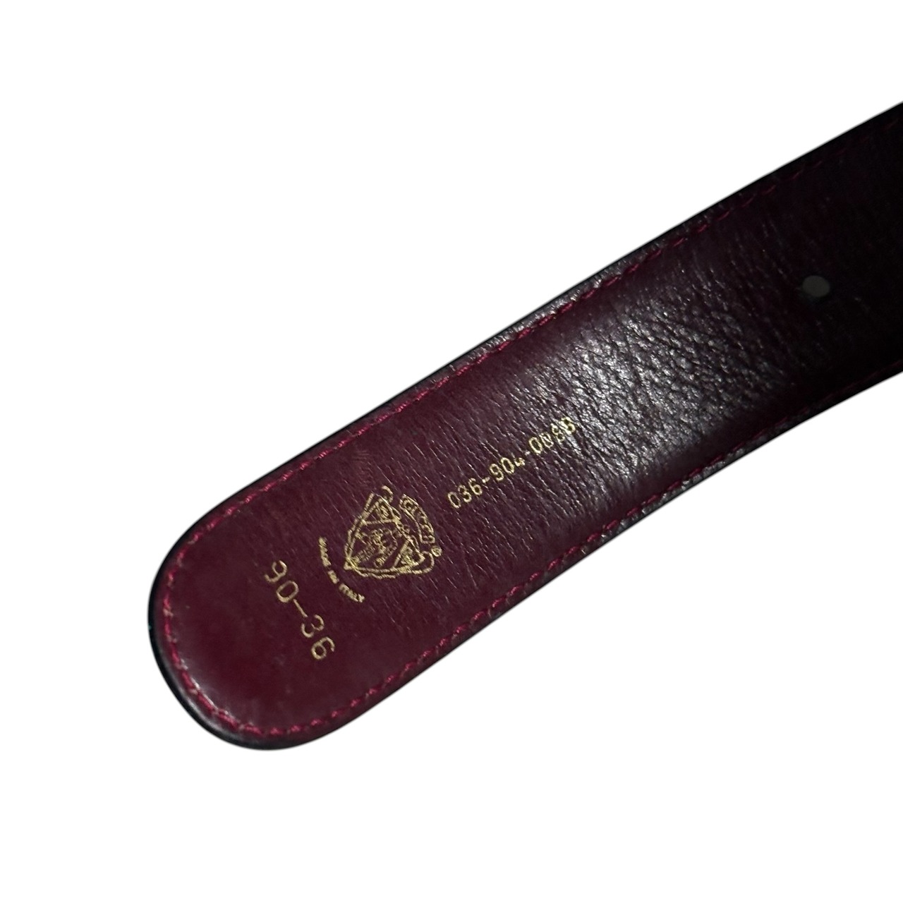 vintage GUCCI “Sherry Line” leather belt