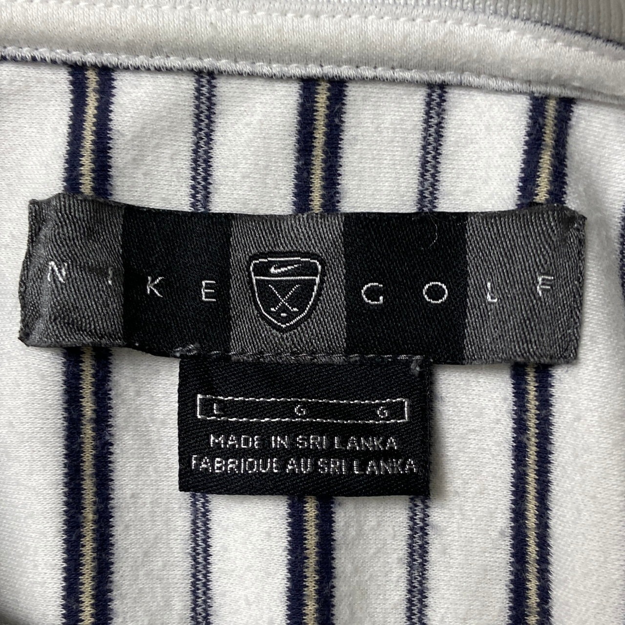 00年代 NIKE GOLF Disney ナイキ ゴルフ ディズニー マルチストライプ 