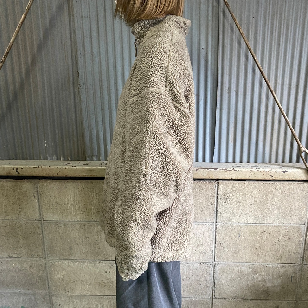 90年代〜00年代 OLD GAP オールドギャップ 無地 ボア フリース 