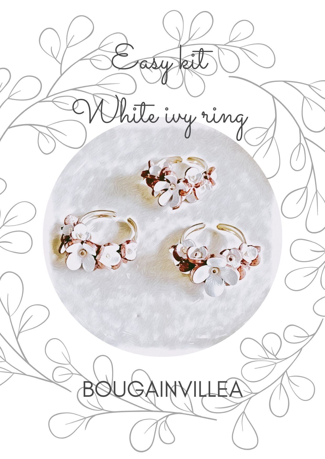 手作りキット】シルバーアイビーリング | Bougainvillea公式通販/本革