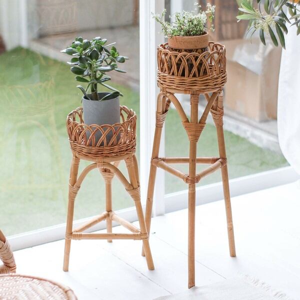 フラワースタンド 2サイズ JUGLAS / ユグラ(籐・ラタン家具) / 家具