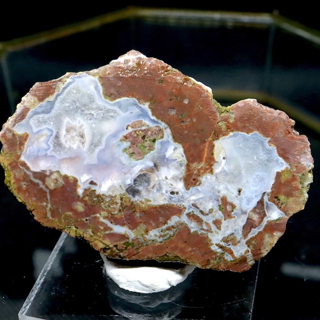 オレゴン州産  サンダーエッグ  原石 水晶 65.6g AG209 瑪瑙 鉱物　天然石 パワーストーン 原石