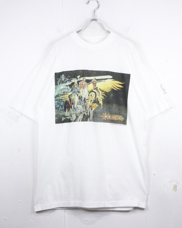 【Caka act2】90’s “MARVEL” “X-MEN” “Excalibur” Vintage T-Shirt