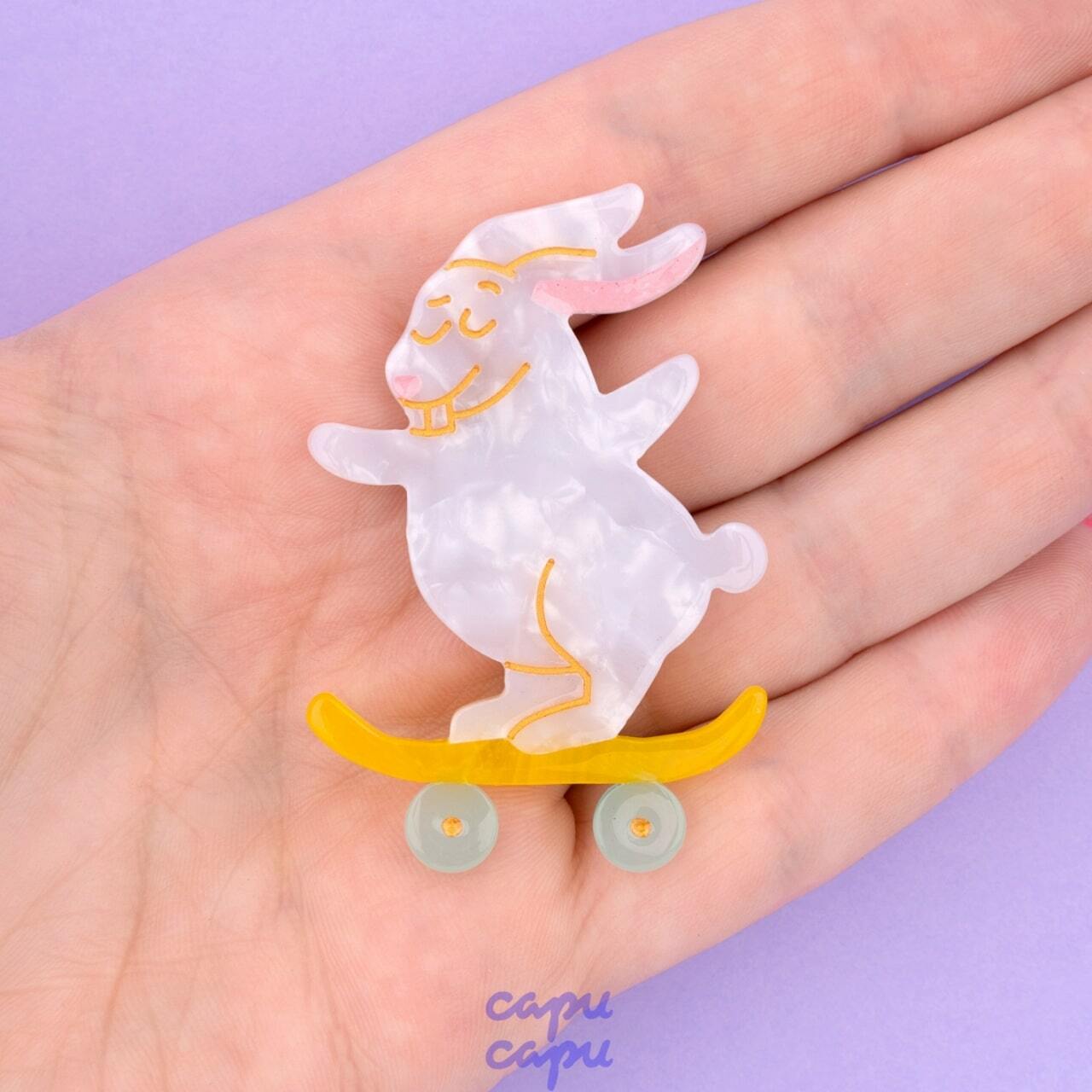 «sold out» Coucou Suzette Skating Rabbit Hair Clip