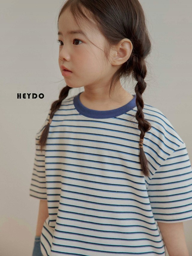《送料無料》ブンブンストライプT：kids【HEYDO】※お取り寄せ