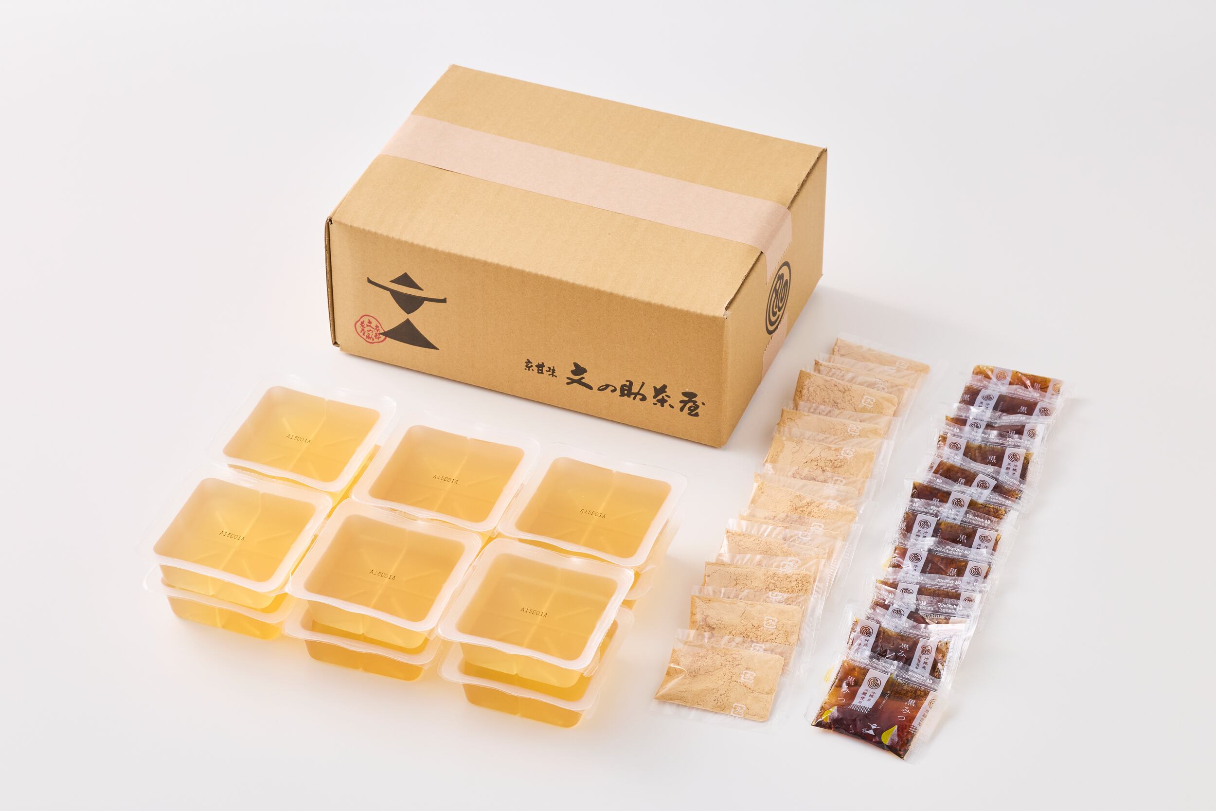 茶助　4個分 業務用）おうち甘味 和三盆わらび餅 12食入 | 京甘味 文の助茶屋