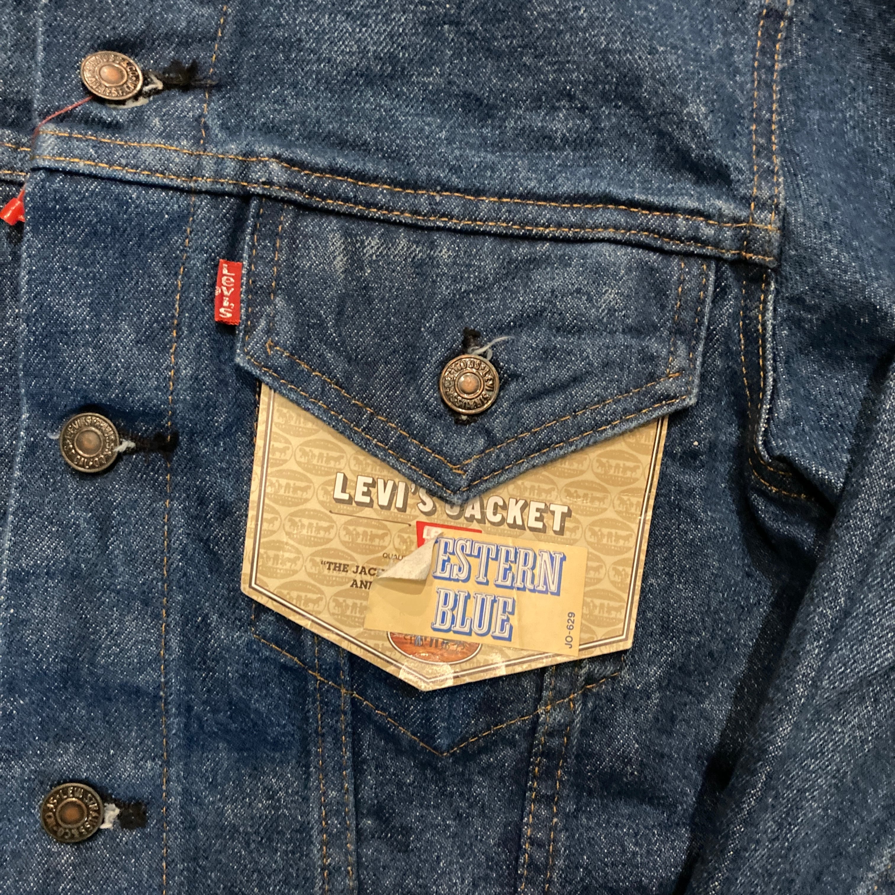 F461】80s Levi's 70505 small e size38 dead stock / 80年代製