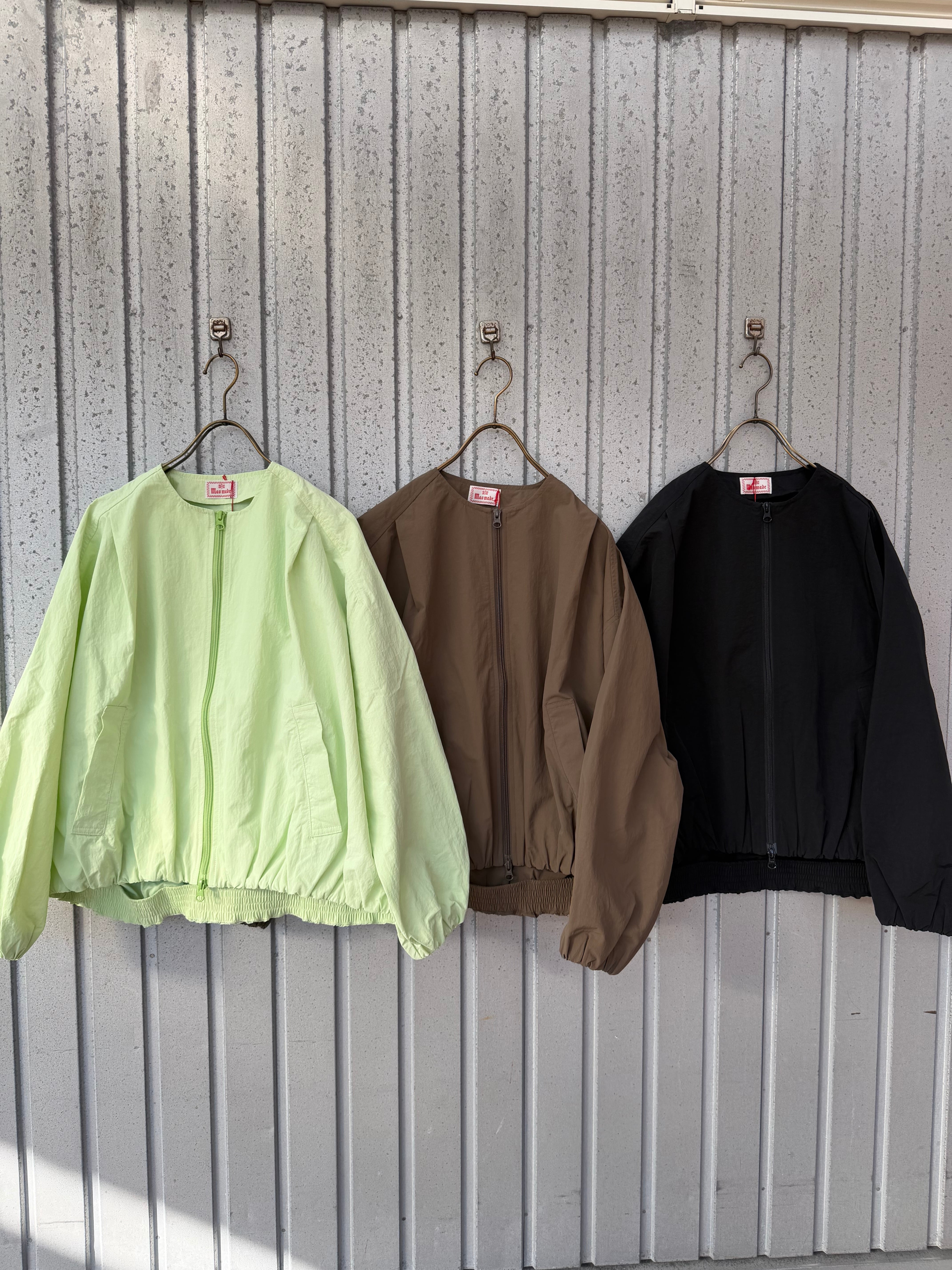 バルーンシルエットZIP UPジャケット/Mao made'26SS/611308 | WACKY