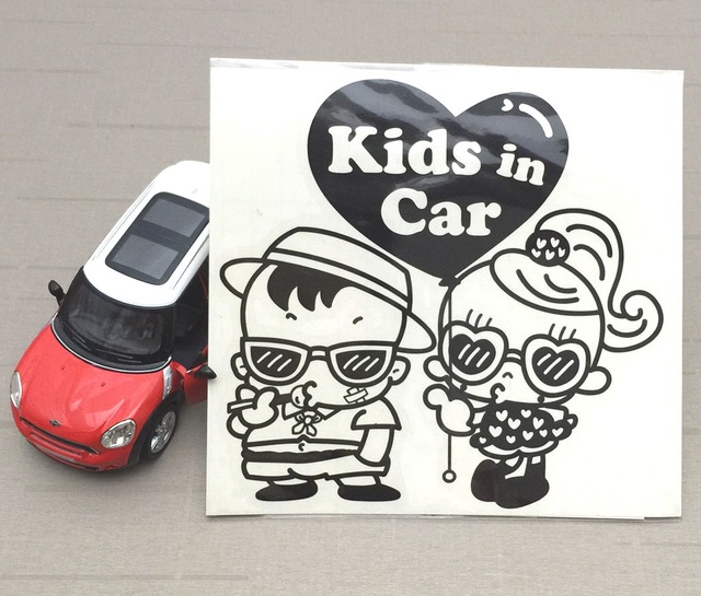 Hi-Hiオリジナル　車用カッティングステッカー　Black