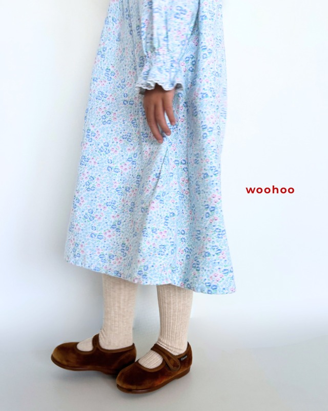 【3-5T相当・vintage】ナイトガウンワンピース