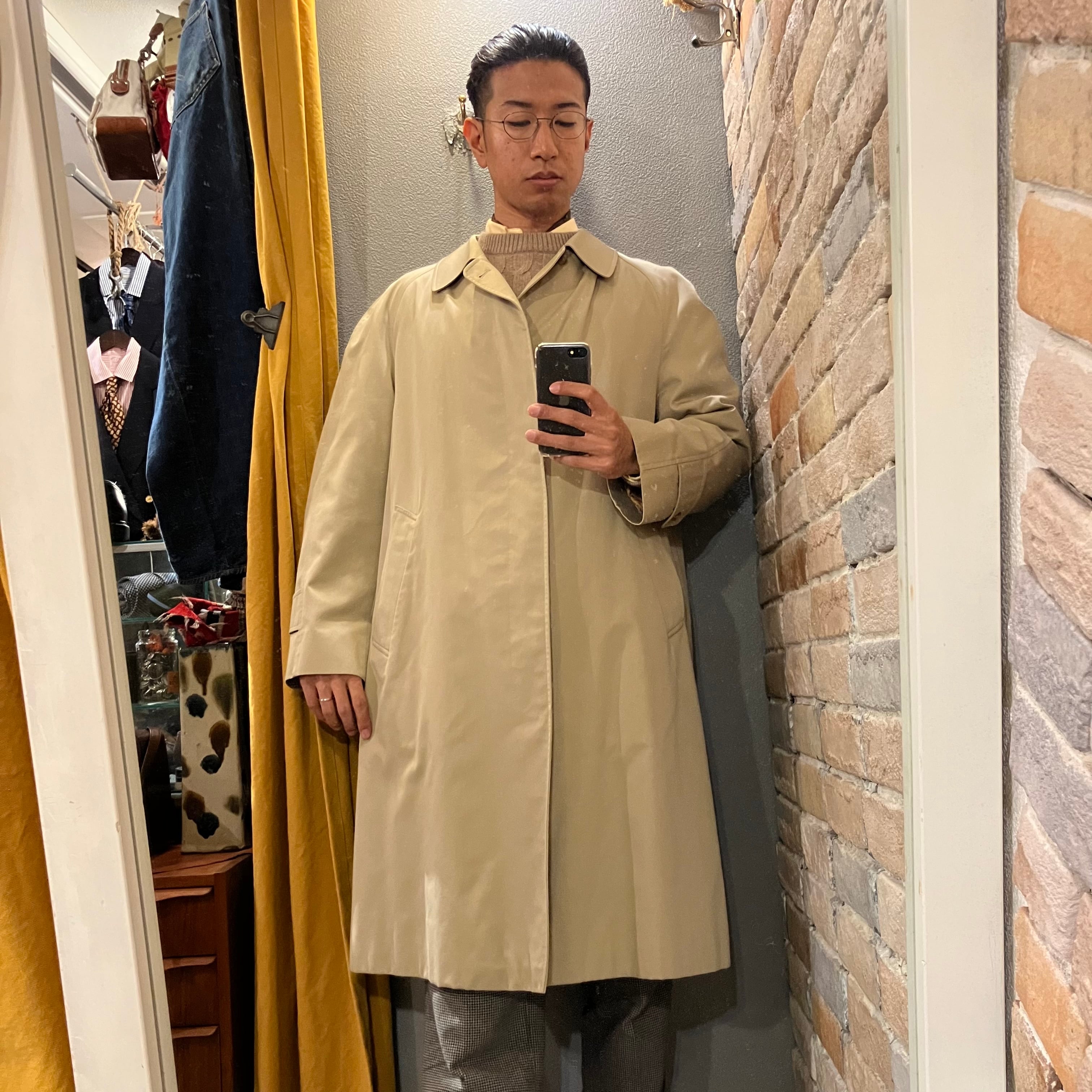 裄丈約84センチ【極美品】aquascutum アクアスキュータム ライナー付