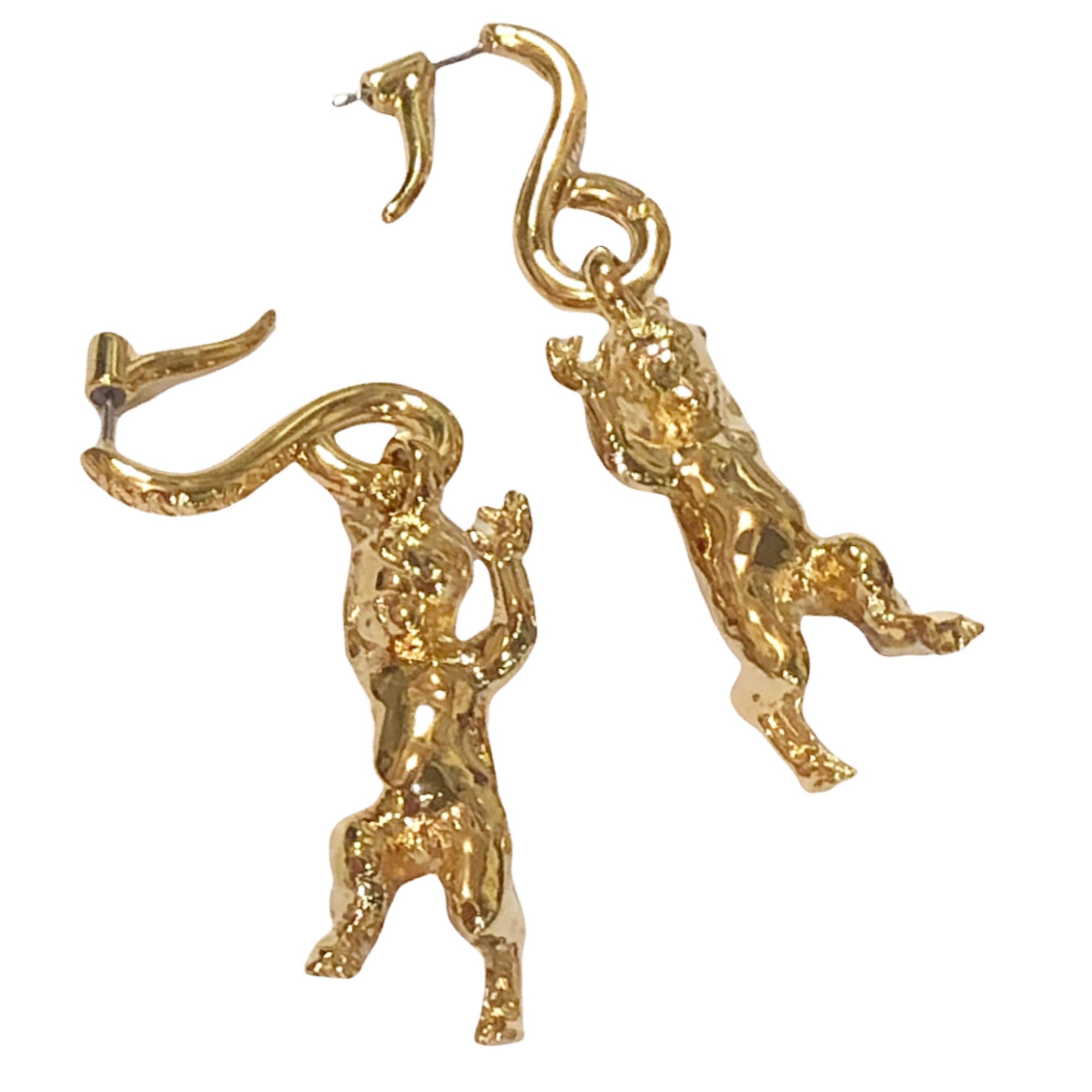 Vivienne Westwood Import Anglo Satyr earrings | ROUND THE
