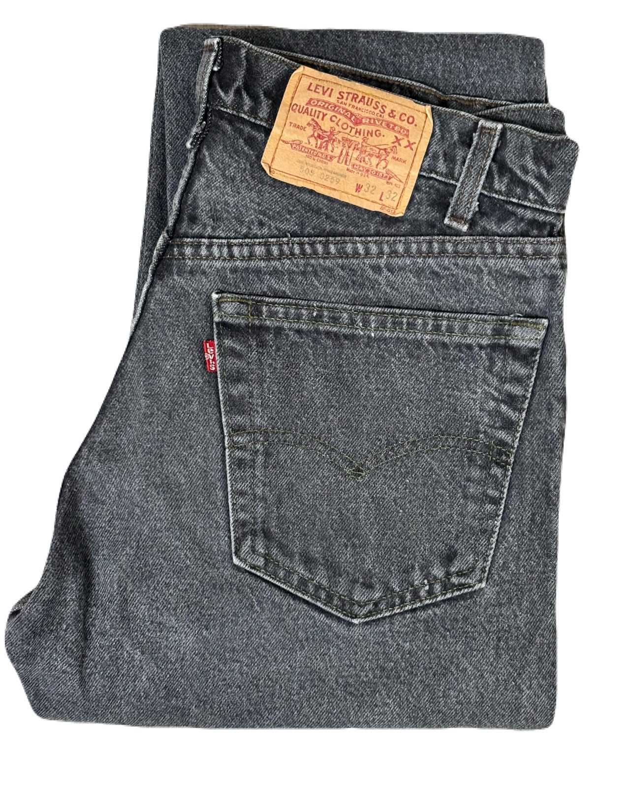 Levi’s 505 BLACK W32 MADE IN USA
