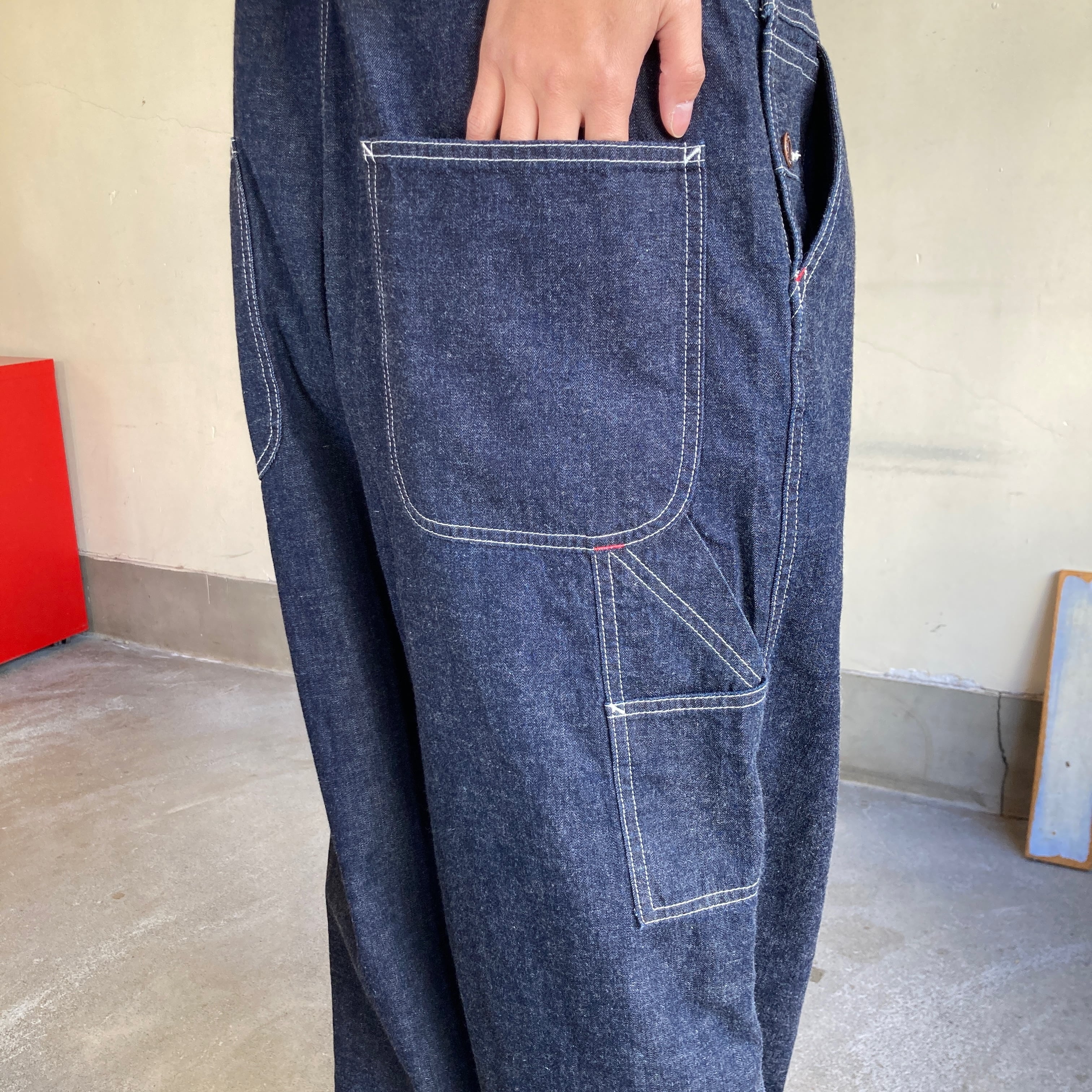 オーセンティックオーバーオール Girl's マルチシーズン/8オンスデニム