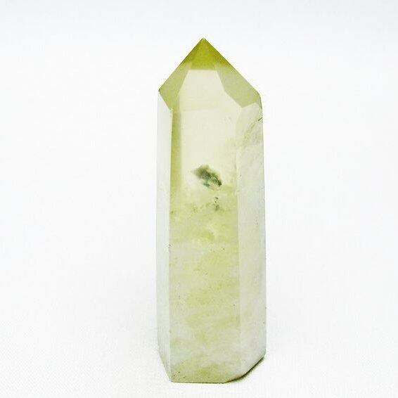 シトリンクォーツ 六角柱 シトリン ポイント 置物 一点物 142-10154