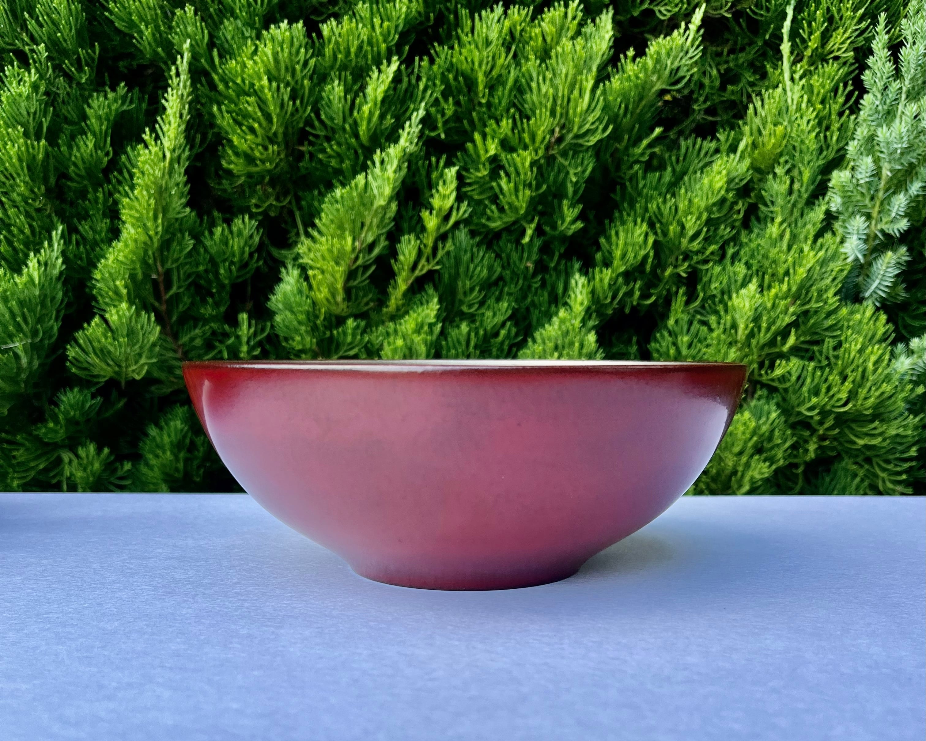 蜂谷隆之 漆 天然木 内錫仕上 朱塗ボウル | ukou collection