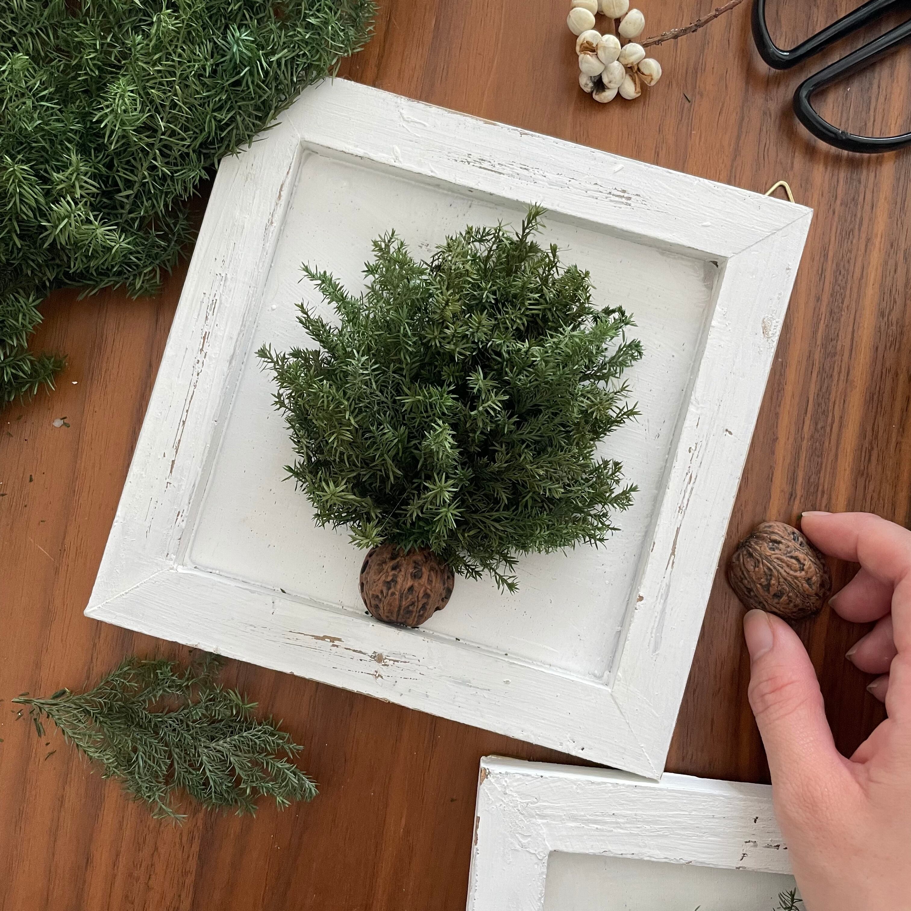 自分で飾ろう クリスマスツリー ボードアレンジメント 手作りキット Touchere トゥシェール