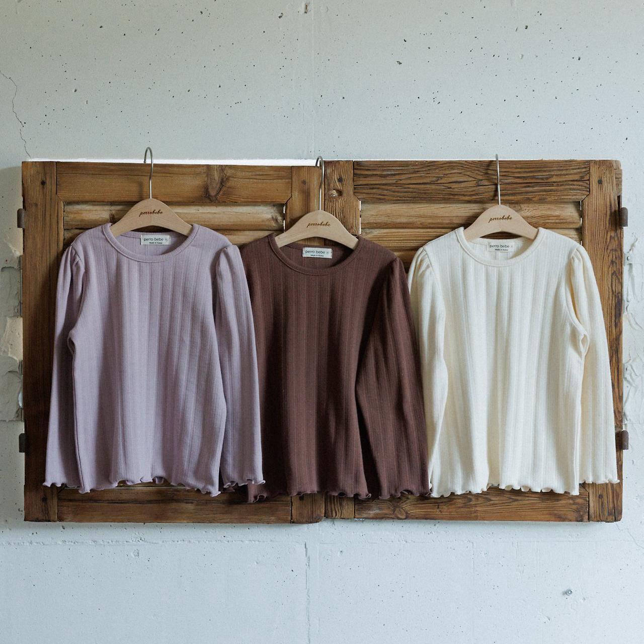 【2点送料無料】«予約»«perrobebe» シーアトップス 3colors
