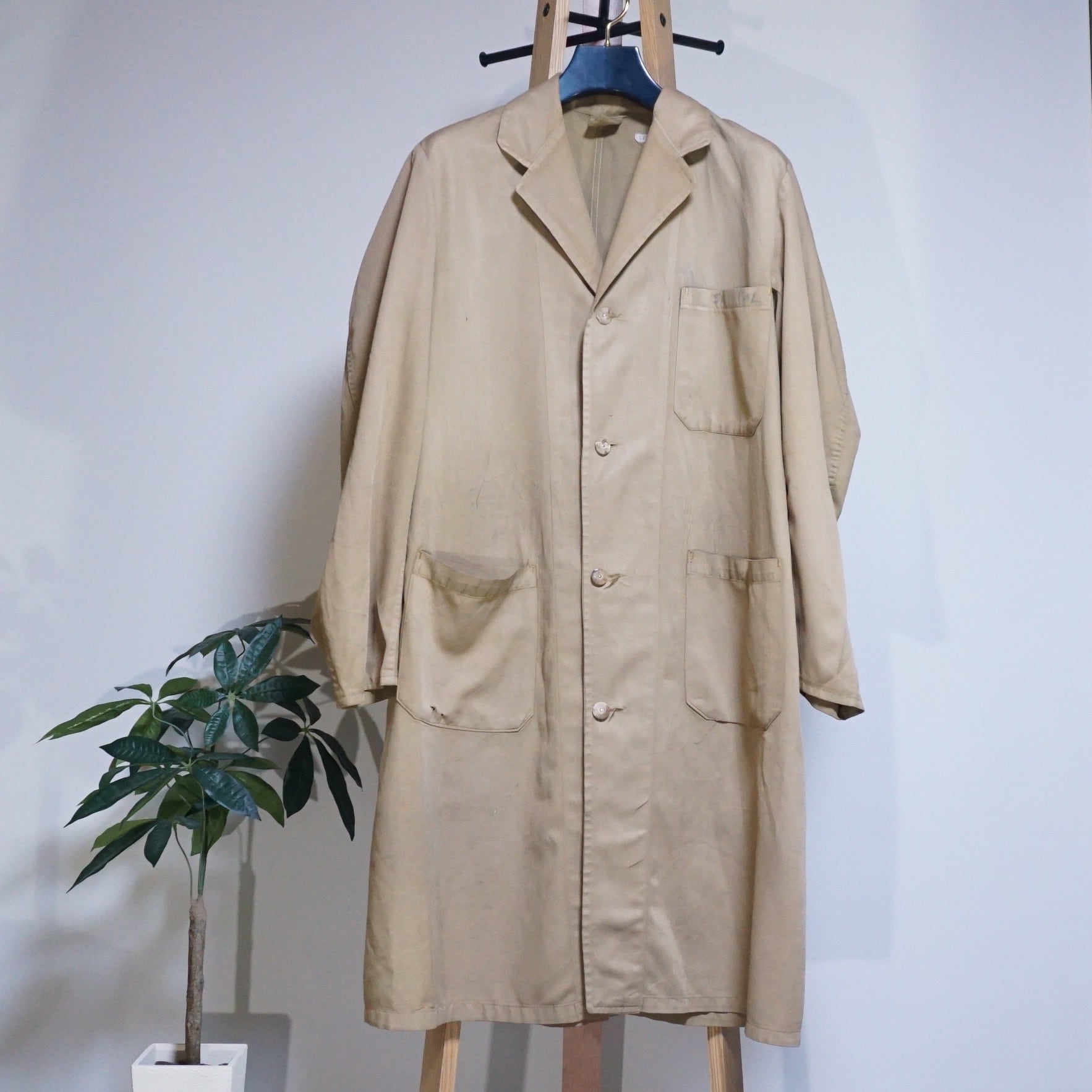 イギリス軍 ショップコート 70's UK [C1020] | 古着屋ベルエキップ