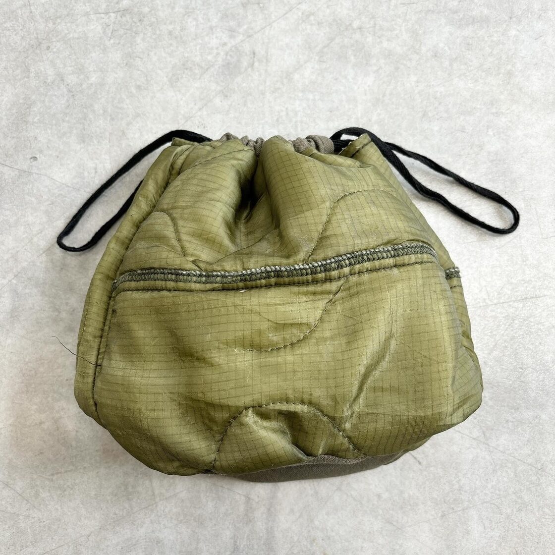 Remake” 80s U.S.ARMY M-65 Liner 巾着 バッグ | Pay ID