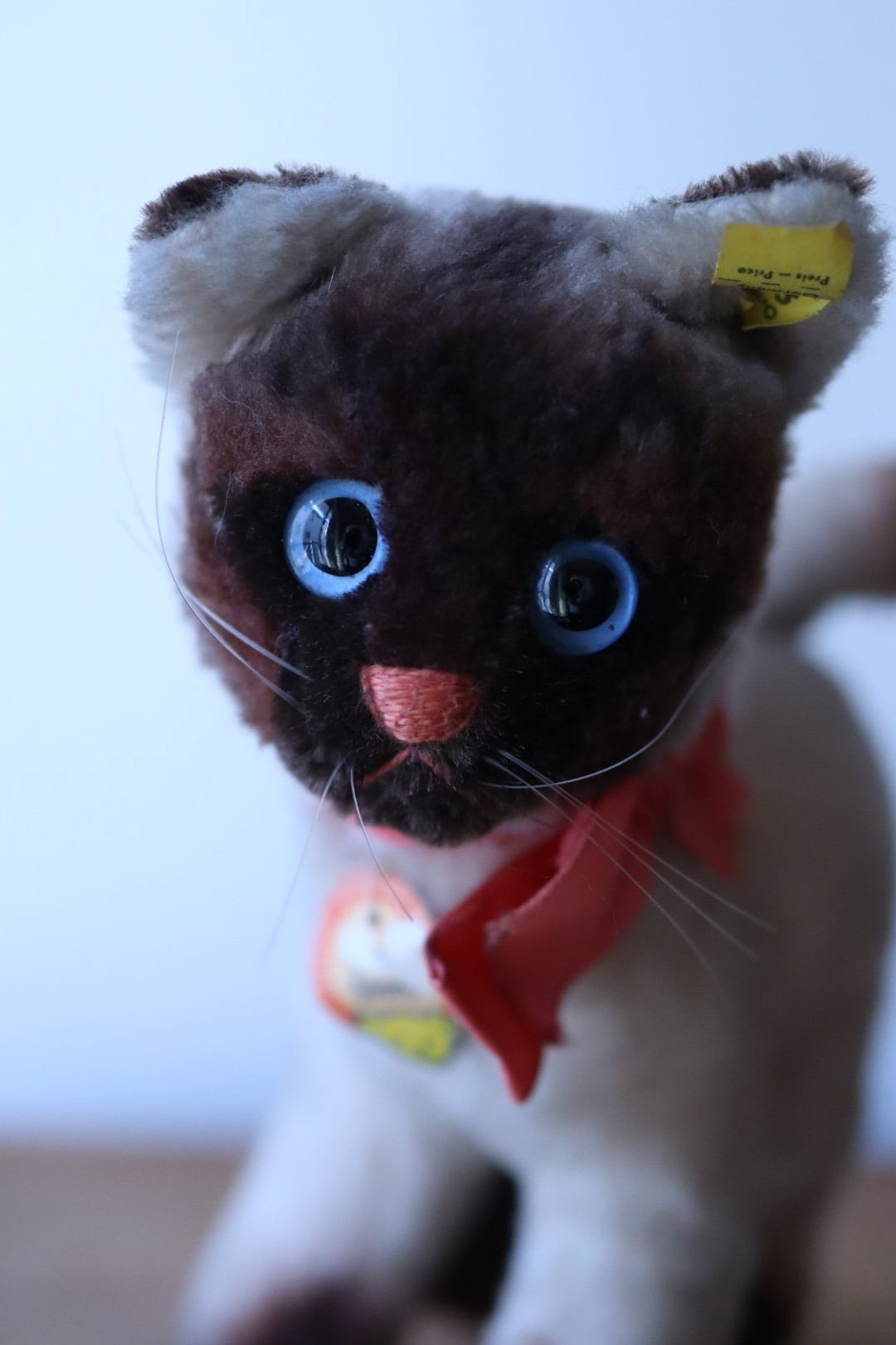 シュタイフ★アンティーク★ぬいぐるみ★シャム猫★ネコ★キャット ヴィンテージ シュタイフ シャムネコ Steiff Cosy Siamy 22