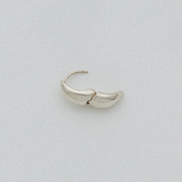 Round shape pierce small Silver
