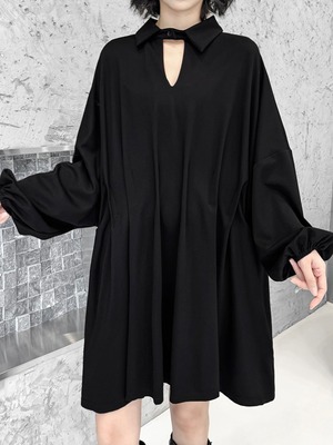 Oversized loose tunic dress [T2056]