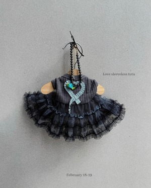 SM.M/在庫確保済【COZY N】Love sleeveless tutu (MidnightSea)