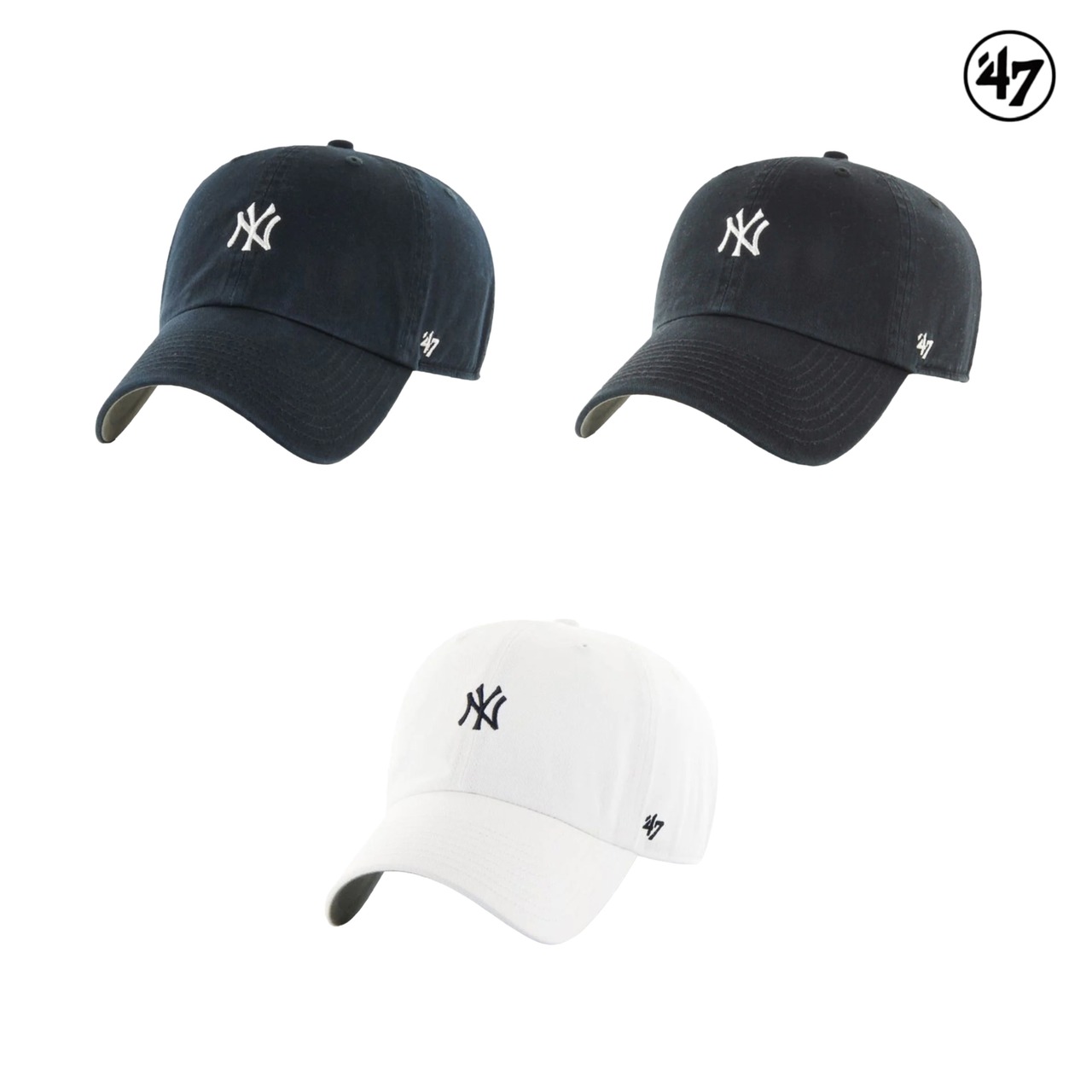 【47】Yankees Base Runner  '47 CLEAN UP CAP