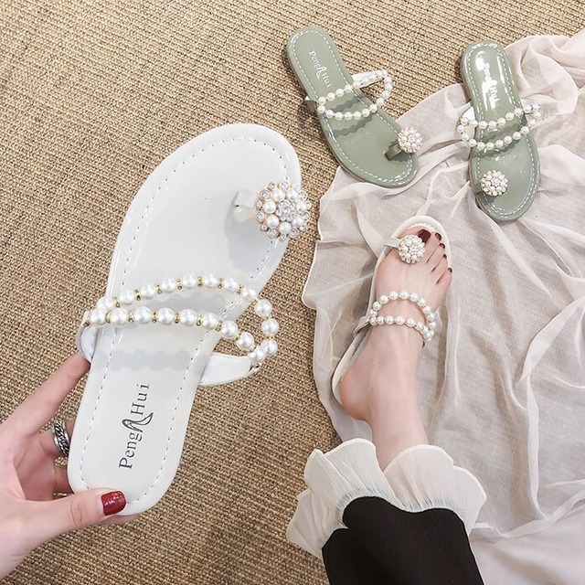 春 夏 パール サンダル ローヒール フラット フェミニン 歩きやすい 韓国 ビーチ プール デート グリーン ホワイト 白 緑 Clea 春 夏 パール サンダル ローヒール フラット フェミニン 歩きやすい 韓国 ビーチ プール デート グリーン ホワイト 白 緑 Clea