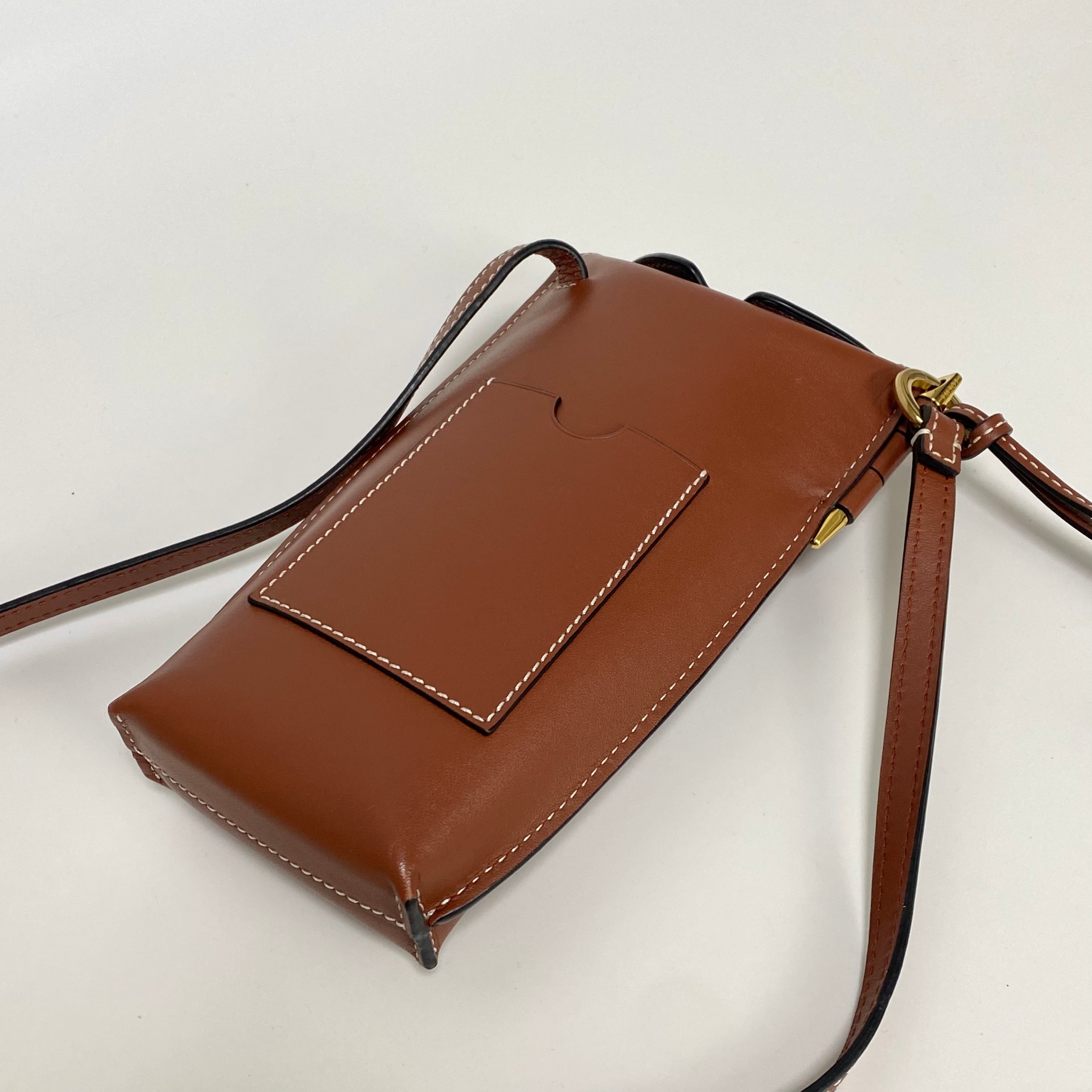 LOEWE ロエベ ゲートポケット ショルダーバッグ ブラウン 9360-202212