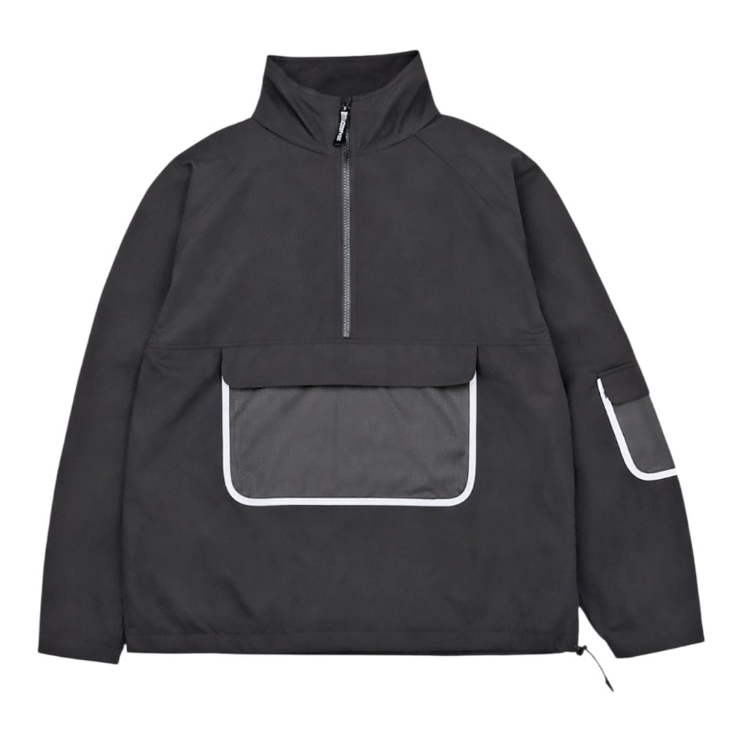 【Gramicci&ALWAYTH】Gramicci&ALWAYTH&MY LOADS ARE LIGHT NYLON JACKET (BLACK)〈国内送料無料〉