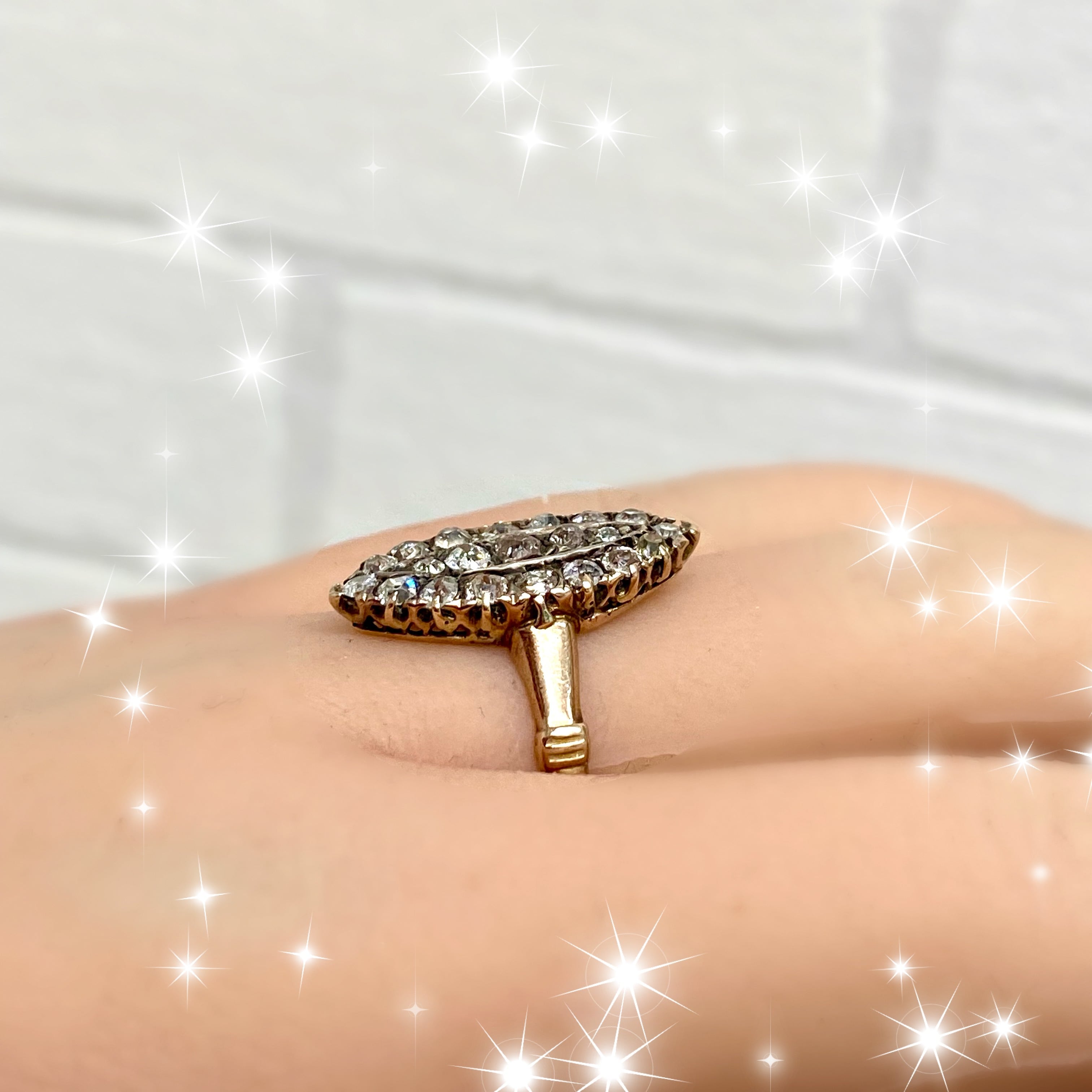 イギリスアンティーク K9 ノットリング 10号