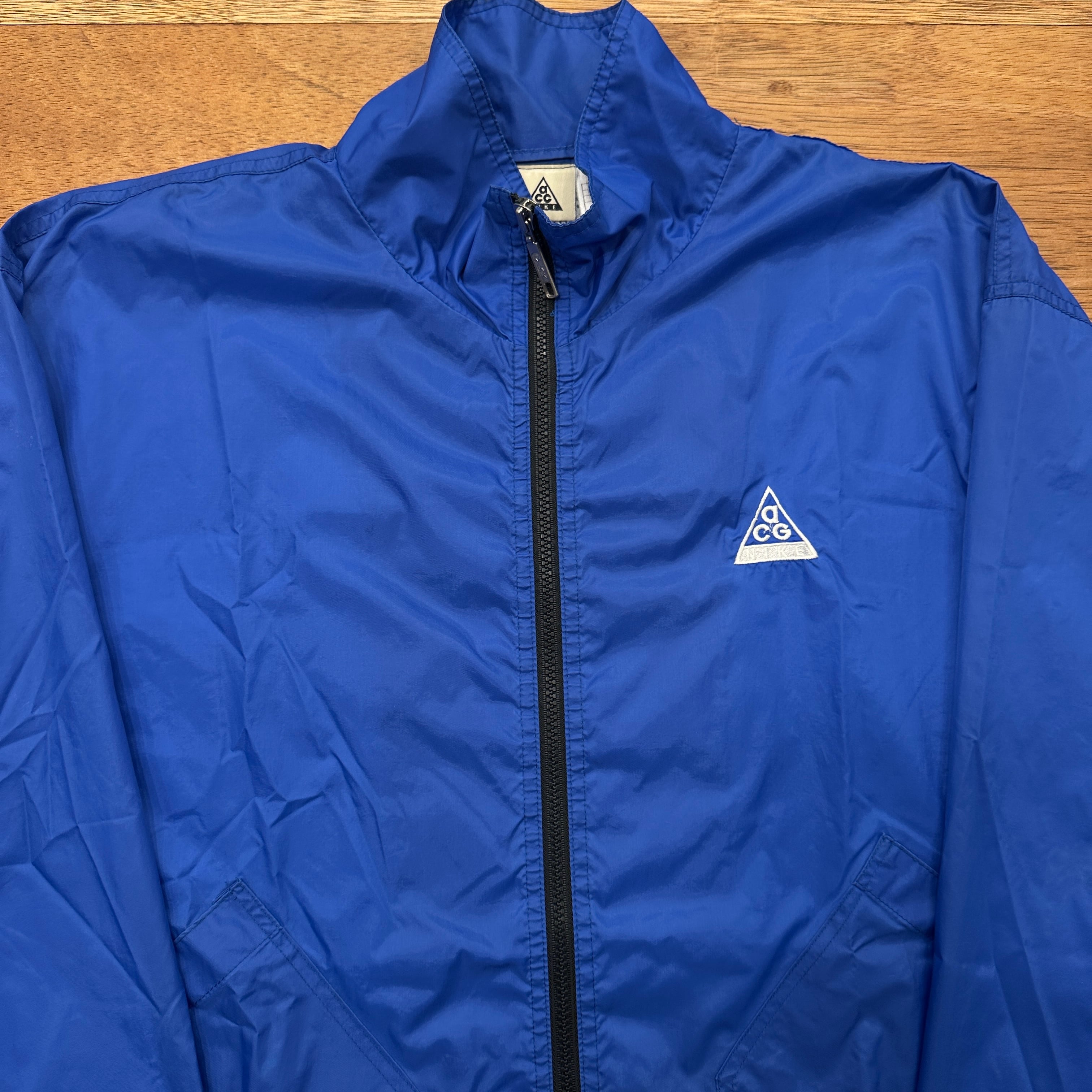 1990S OLD NIKE ACG NYLON BLUE JACKET M ⑧ | safarionline