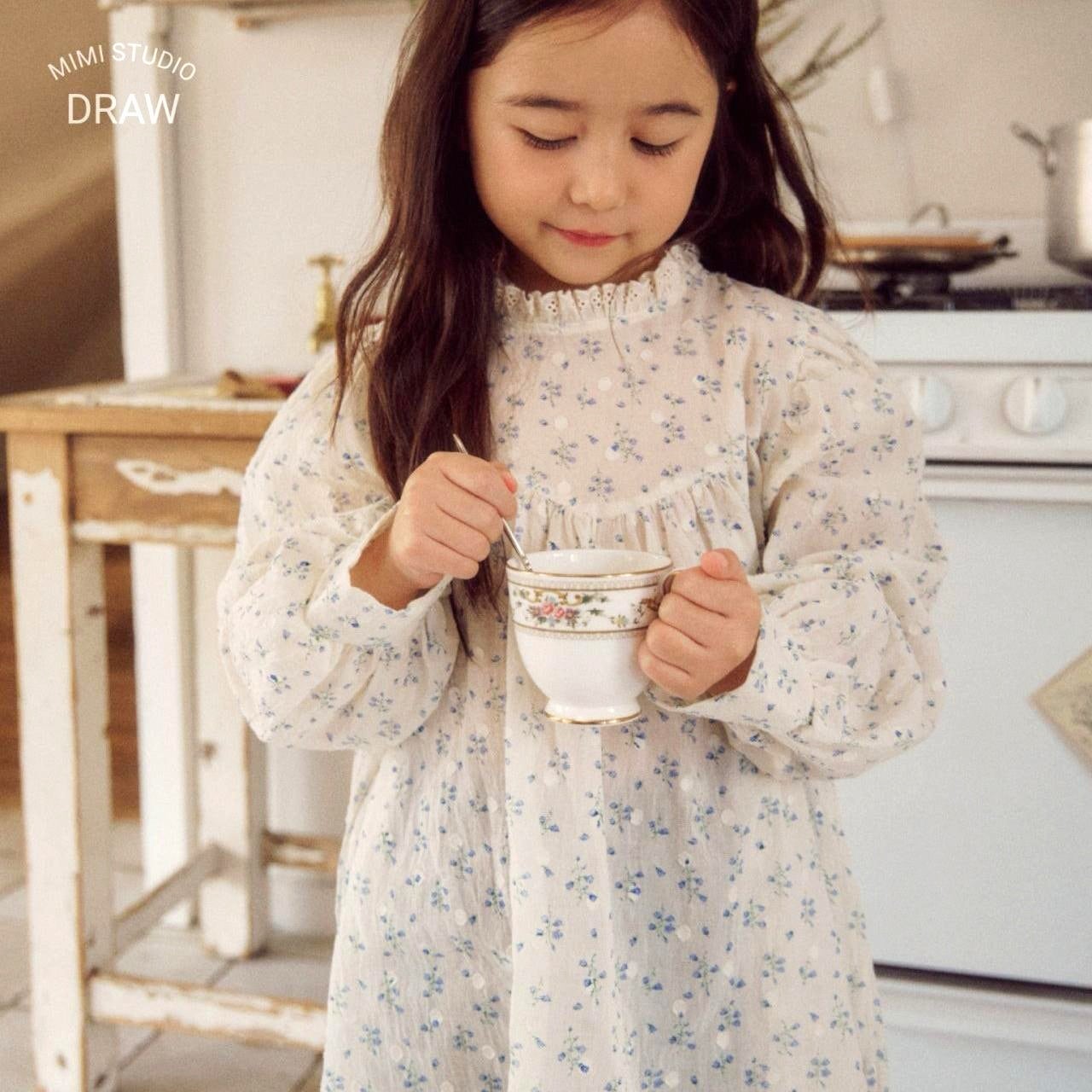 «予約»«ジュニアサイズあり» By MiMi スプリングワンピース 2colors