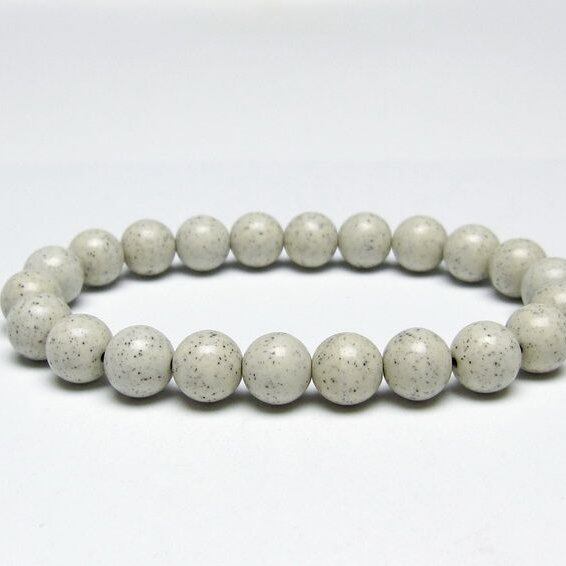 北投石 ブレスレット 9mm 一点物 メール便可 111-50285