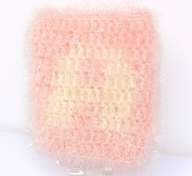 機能性も可愛いも♪高性能スセミたわし（スクエアＡ）［SUN-259］