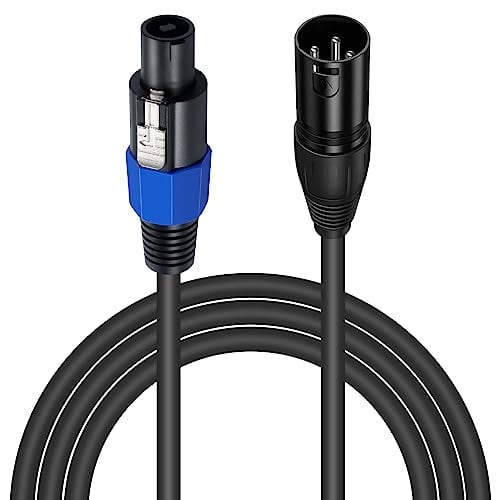 RAWAUX XLR to RCAケーブル サブウーファーケーブル 24K金メッキ XLR