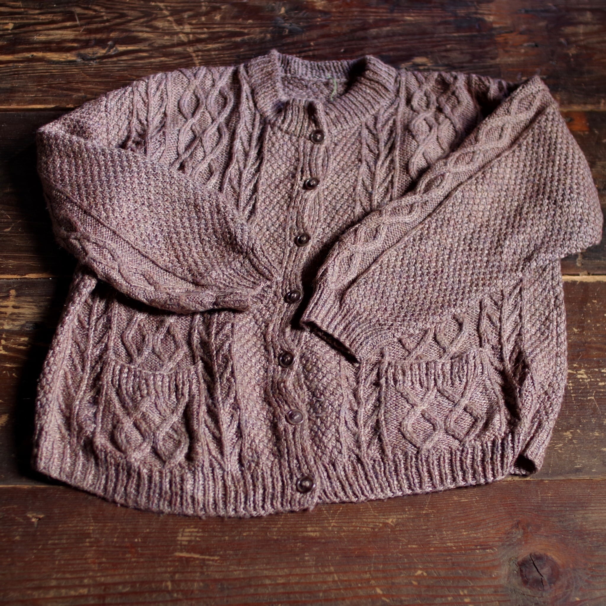 Hand knit Cardigan Sweater / ハンドニット カーディガン