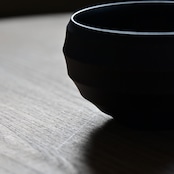 我戸幹男商店　WAQWA  BOWL M 黒 / Gatomikio  WAQWA  BOWL M BLACK