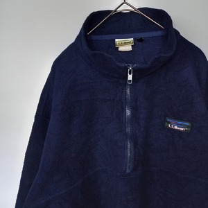 90s　メキシコ製　エルエルビーン　アノラック　フリース　プルオーバー　裏起毛