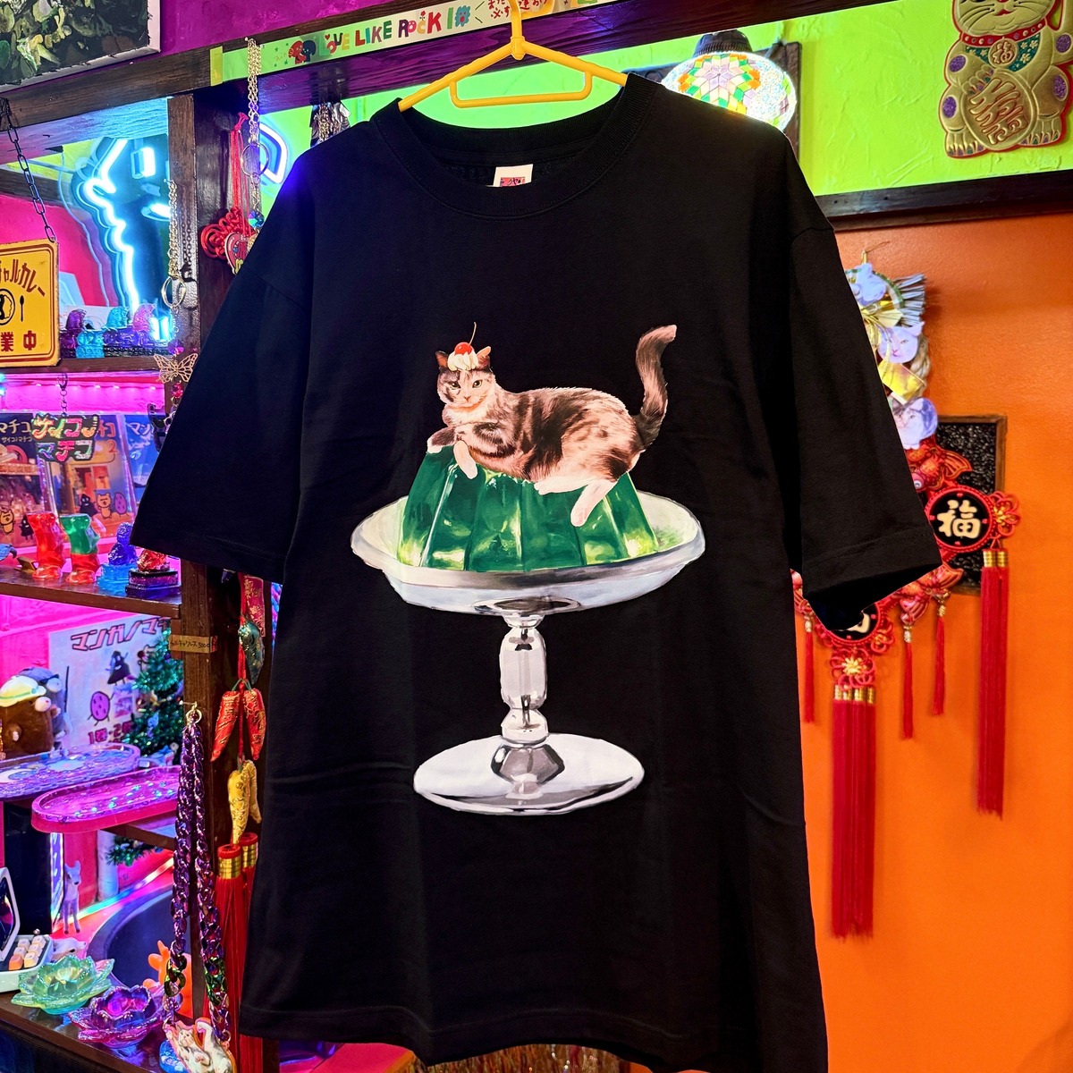ムチムチゼリーTシャツ ムチムチブラック | サイコノマチコ