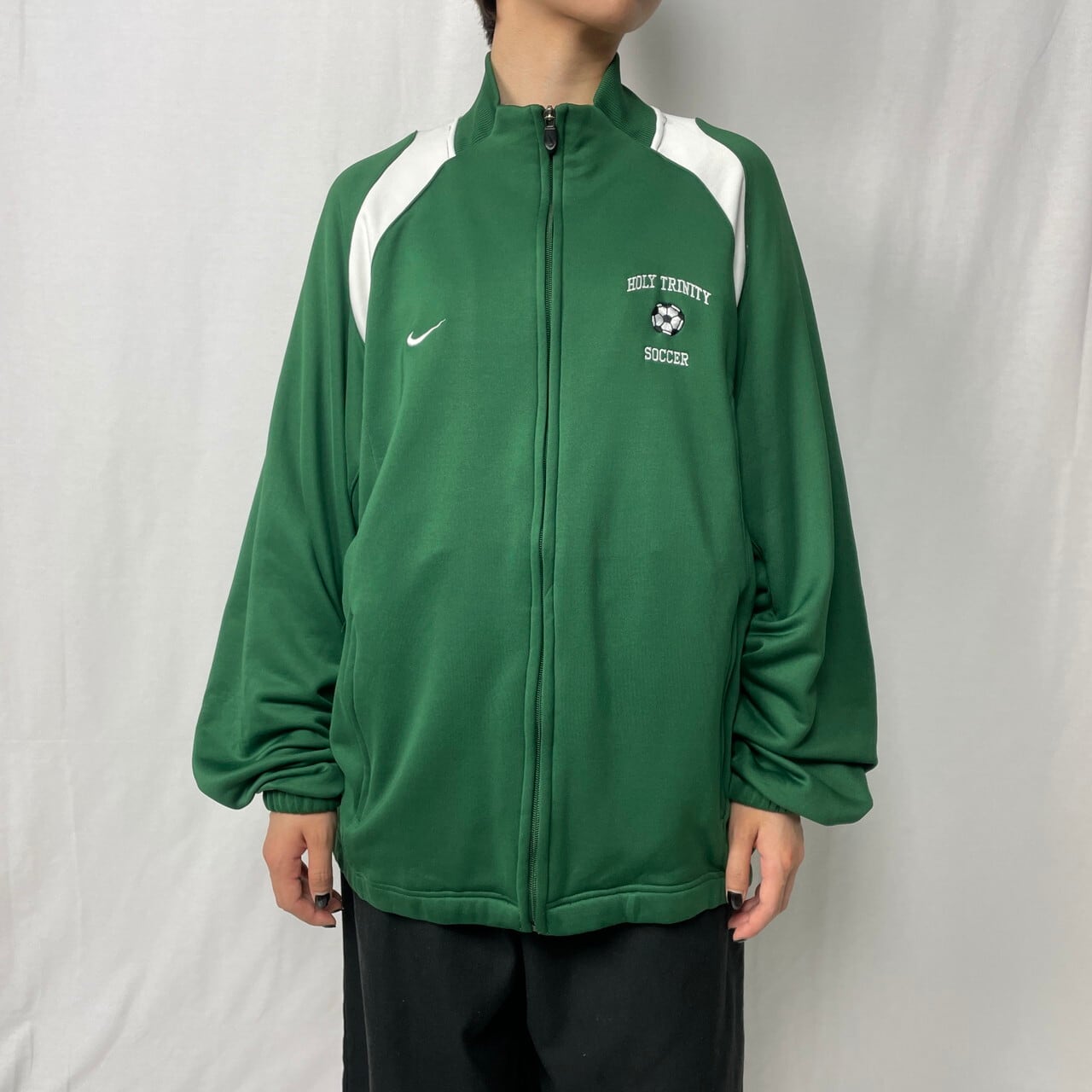 00年代 NIKE TEAM ナイキ チーム ジャージ トラックジャケット メンズ 