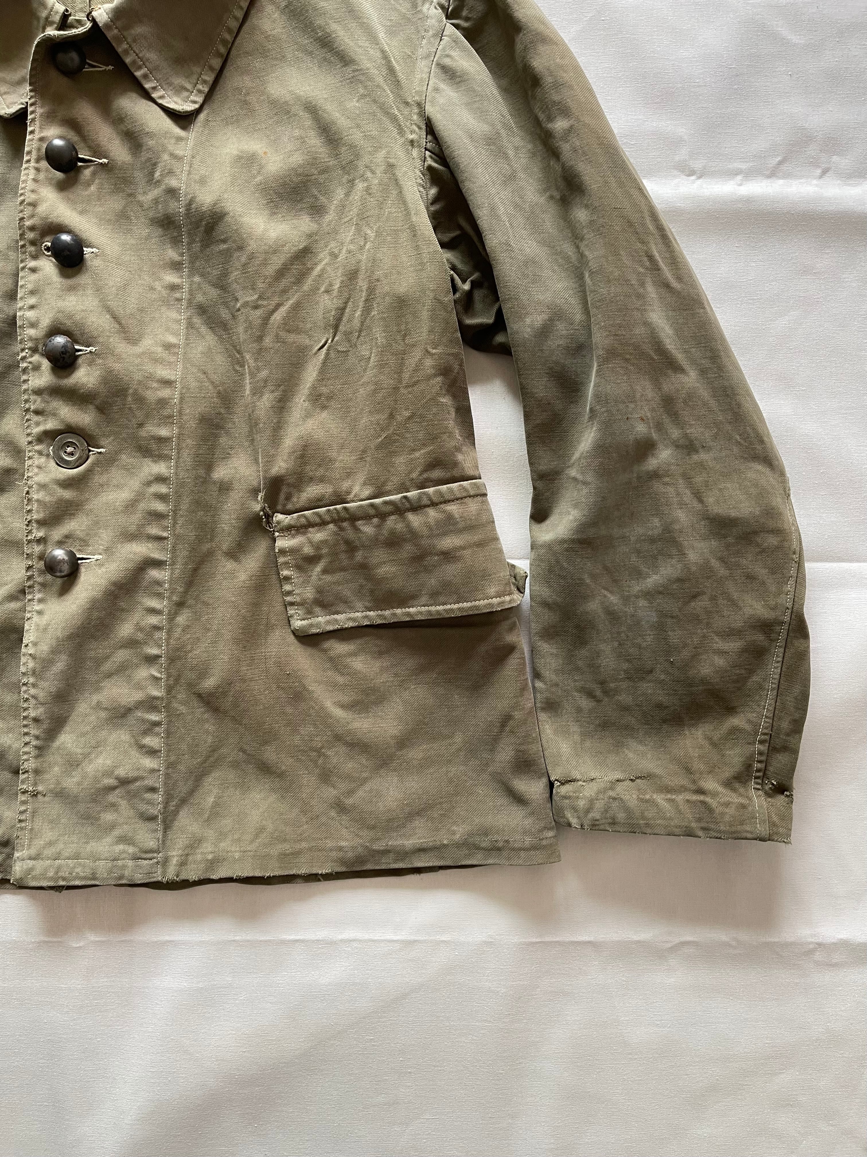 40s French Military M1938 Bourgeron Jacket | Le Coeur