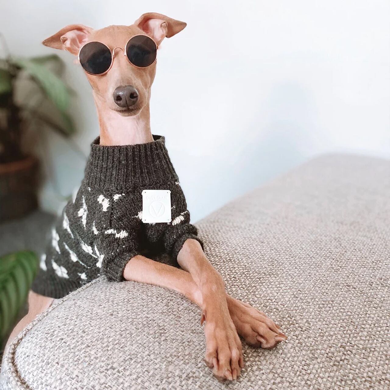 FLORAL JACQUARD JUMPER / OVER GLAM